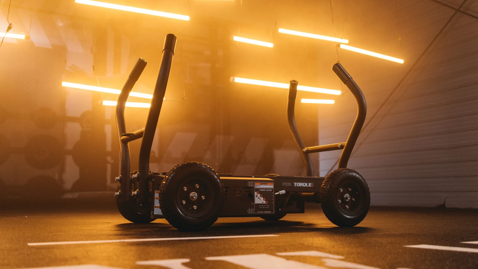 Torque top tank sled